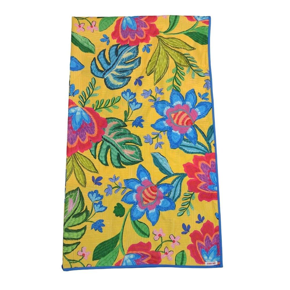 NEW JOHNNY WAS roumba.rumba beach towel in multi